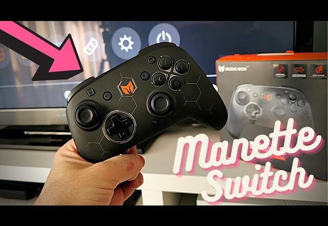 🎮 Manette Pro sans fil pour Switch, PC et Android avec boutons programmables | BIGBIG WON Elitist S
